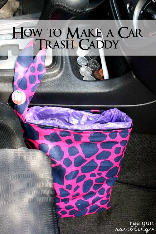 10 Clever DIY Car Organizers- Tired of your car being unorganized? Getting it neat and tidy with these clever car organizing hacks and DIYs! | how to organize your car when you have kids, car organization DIYs, car organizing tips, #organizing #carOrganization #organization #organizingTips #ACultivatedNest