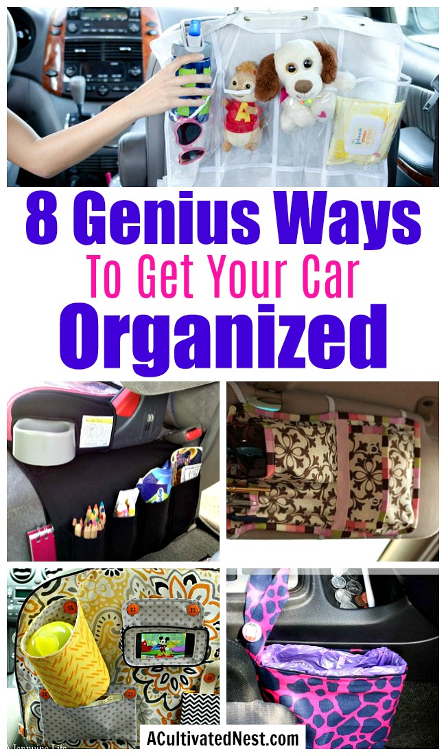 20 Easy DIY Ideas and Tips for a Perfectly Organized Car