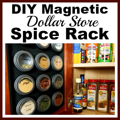 DIY Large Magnetic Spice Jars - Silver - Gold - Black - ApolloBox