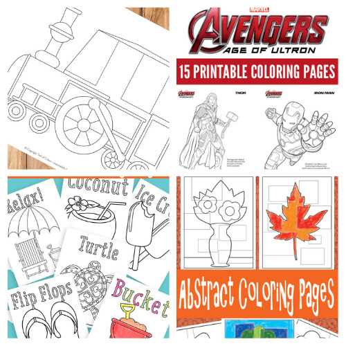 20 Free Printable Coloring Pages for Kids- An easy and inexpensive way to keep your kids entertained is with free printable coloring pages for kids! There are so many fun pages to choose from, including seasonal coloring pages! | #coloringPages #kidsColoring #kidsActivities #freePrintables #ACultivatedNest
