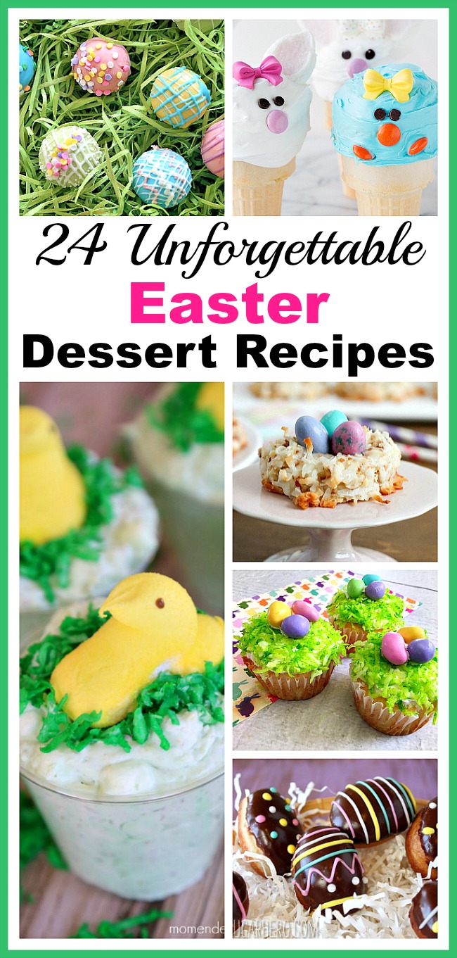 24 Unforgettable Easter Dessert Recipes