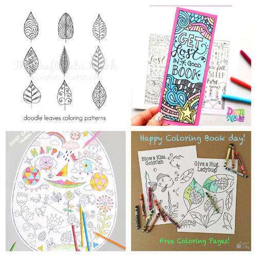 20 Free Kids Coloring Pages Printables- An easy and inexpensive way to keep your kids entertained is with free printable coloring pages for kids! There are so many fun pages to choose from, including seasonal coloring pages! | #coloringPages #kidsColoring #kidsActivities #freePrintables #ACultivatedNest