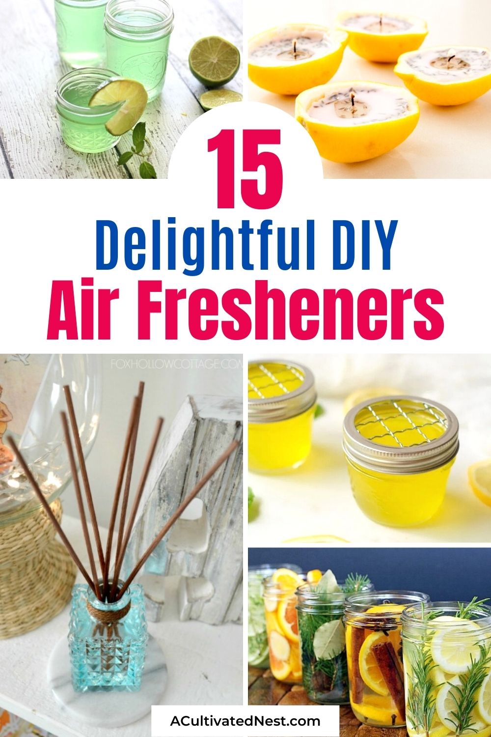 15 DIY Air Fresheners to Make Your Home Smell Good