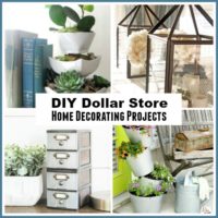 12 DIY Dollar Store Home Decorating Projects- A Cultivated Nest