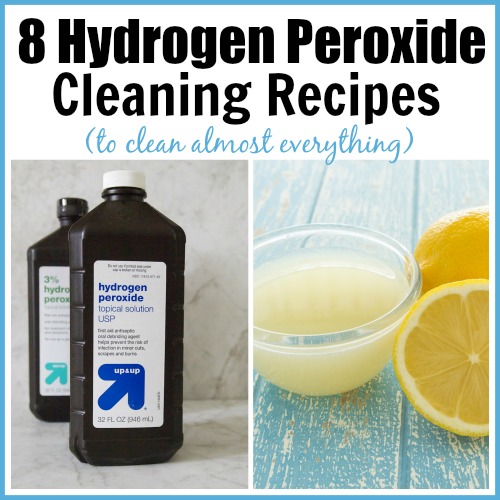 Hydrogen Peroxide Cleaning Recipes