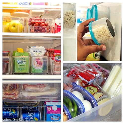 Organize Your Home: 8 Clever Refrigerator Organizing Ideas- What better way to start the new year than with an organized home? Check out these 20 articles to help organize your home for the new year! | organizing tips, organize your home in a weekend, organize, #organizing #homeOrganization #ACultivatedNest