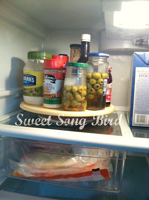 Fridge Organizing Hacks- Tired of constantly digging through your fridge trying to find what you want? You should try these 8 clever refrigerator organizing hacks! | DIY home organization, organize your home, kitchen organization, how to organize your fridge, #organizing #organization #organize #homeOrganization #kitchen #refrigerator #organizingTips #ACultivatedNest