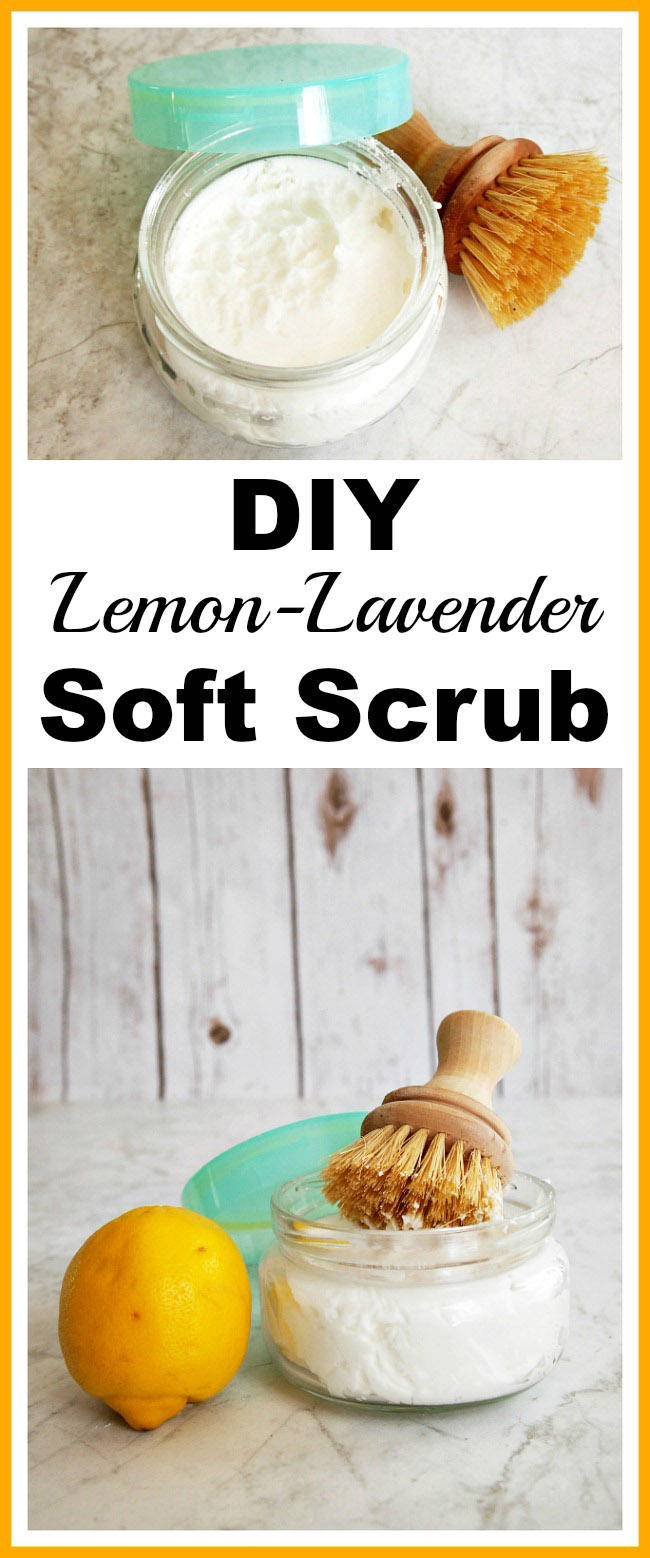 DIY All-Natural Soft Scrub Cleaner