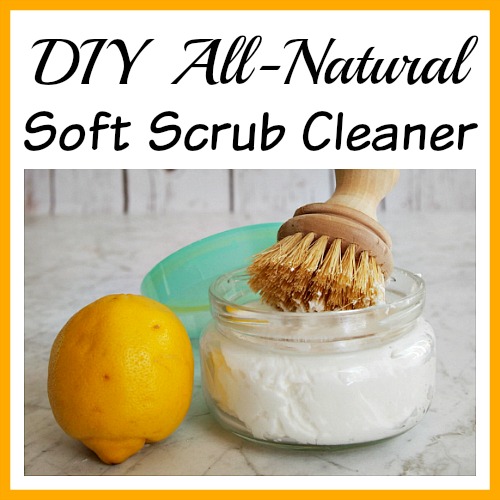 DIY Bathroom Sink Cleaner  Natural Soft Scrub —