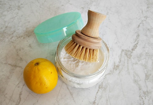 DIY Soft Scrub Cleaner with Essential Oils