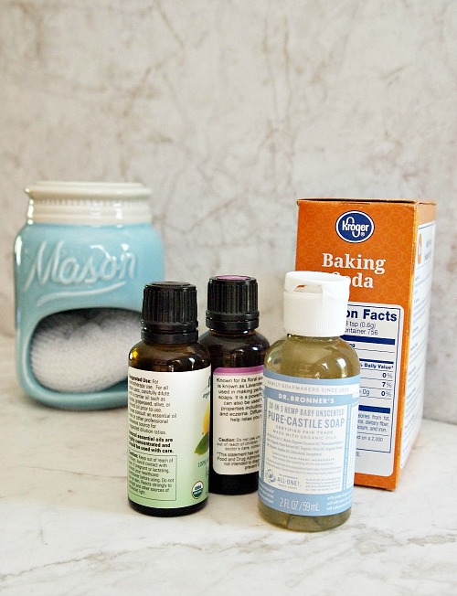 Homemade Soft Scrub Cleaner Recipe with Essential Oils