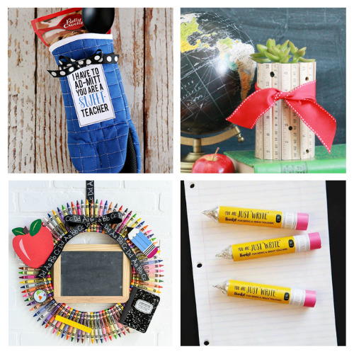 20 DIY Teacher Appreciation Gifts They Will Love- Easy Gifts for Teachers!