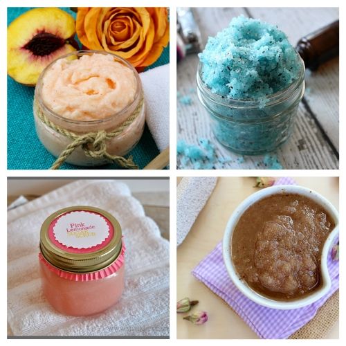 20 Fresh Scented DIY Sugar Scrubs - A great way to relax in the spring and summer is with these luxurious fresh scented DIY sugar scrubs! They're so easy to make! #ACultivatedNest