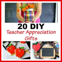 20 DIY Teacher Appreciation Gifts They Will Love- Easy Gifts for Teachers!