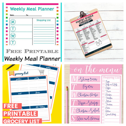 Free Meal Planner Printables- An easy way to get your budget binder set up is with free printable budgeting forms! Here are some great ones to get you started keeping track of your finances! | Living on a budget, frugal living, budget binder, financial printables #waysToSaveMoney #moneySavingTips #budgeting #freePrintables #ACultivatedNest