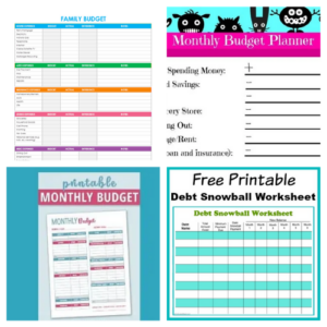 25 Free Budgeting Printables- Take Control of Your Finances!