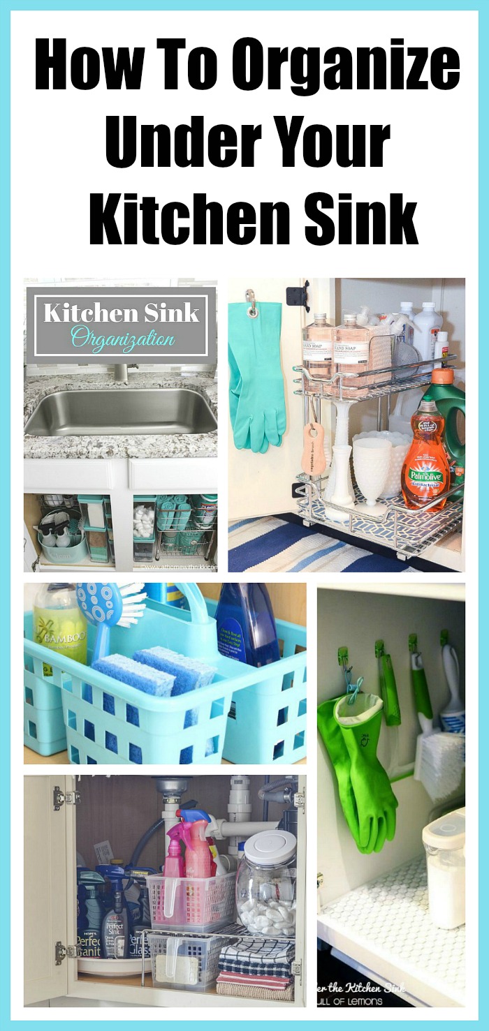 How to Organize Under Your Kitchen Sink - How to Nest for Less™