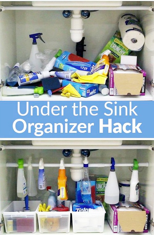 How to Organize Under Your Kitchen Sink - How to Nest for Less™