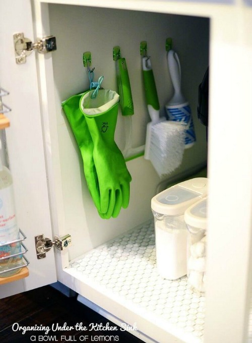 6 Genius Ways to Organize Under the Sink