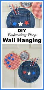 DIY Embroidery Hoop Wall Hanging- Easy Wall Art Craft
