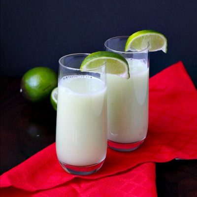 Refreshing Cucumber Lime Smoothie- Yummy Cold Summer Drink Recipe