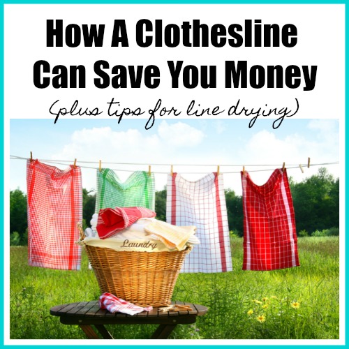 How A Clothesline Can Save You Money - Once upon a time, every backyard had a clothesline full of clothes flowing in the wind. People are once again finding that's it's a great way to save money as well as having other benefits. Find out all the different ways you can save money, plus we've included some tips for how to line dry. Money saving tips, frugal living, homemaker tips, lost arts, old fashioned living, eco friendly