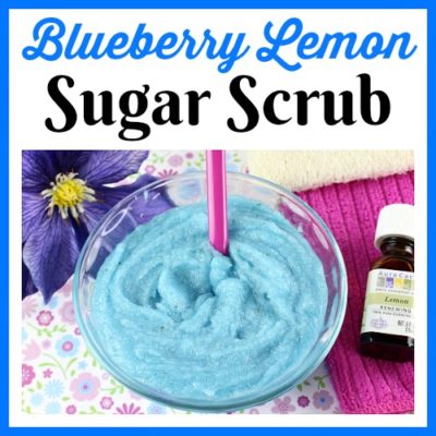 Blueberry Lemon Sugar Scrub
