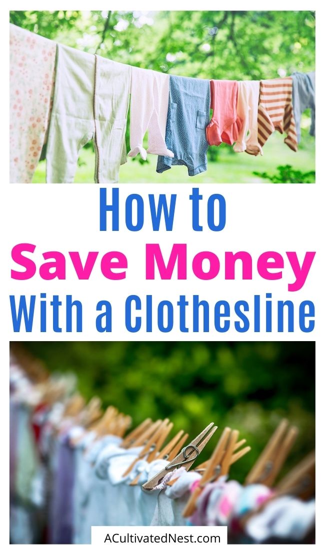 How to Hang Clothes on a Clothesline