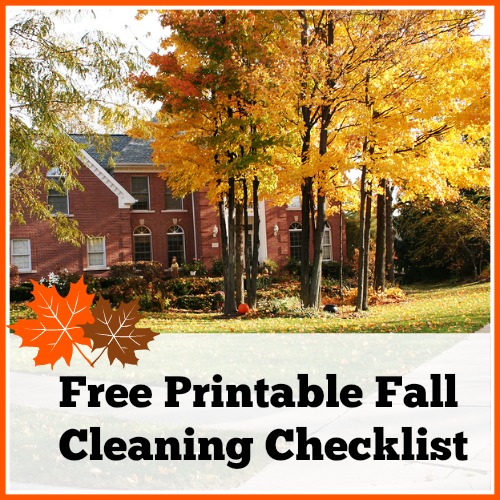 Fall Cleaning Checklist Free Printable- Spring cleaning gets a lot of attention, but if you want to get ready for the holidays you need this fall cleaning checklist free printable! | room by room autumn cleaning schedule, #cleaning #freePrintable #printable #fall #cleaningTips #homemaking #cleaningChecklist #cleaningSchedule #ACultivatedNest