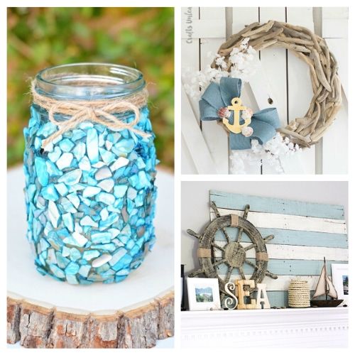 20 DIY Beach Inspired Home Decor Projects- A Cultivated Nest