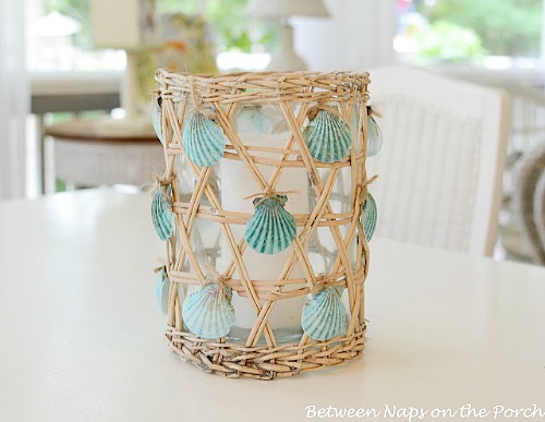 15 Beach Inspired Home Decor DIY Projects- Check out these DIY beach inspired home decor projects so you can add a coastal vibe to your home on a budget! These are such pretty summer decor ideas! | Coastal DIY home decor ideas, DIY projects, nautical home decor, beach cottage, easy crafts, #diyProjects #beachDecor #summerDecor #crafts #ACultivatedNest