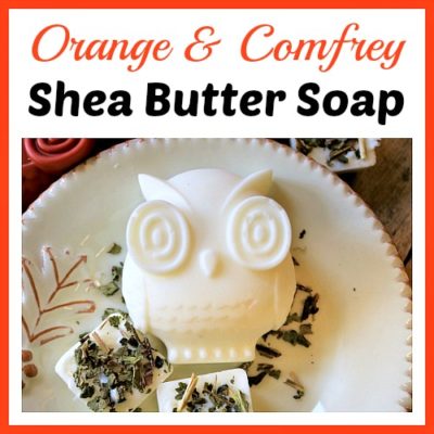 Orange and Comfrey Shea Butter Soap