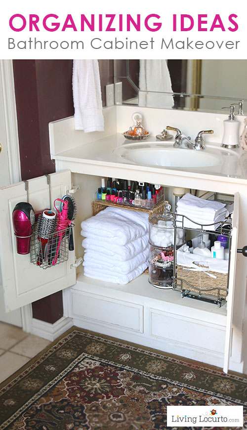 12 Bathroom Storage Solutions- What home couldn't use more storage in the bathroom? Check out these 12 creative bathroom storage solutions for some organizing ideas! | #organizingTips #homeOrganization #bathroomOrganization #bathroomStorage #ACultivatedNest