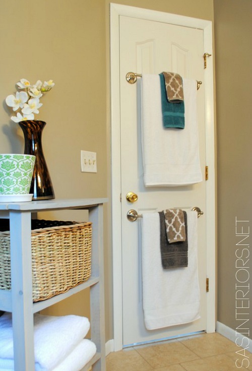 12 Bathroom Organization Ideas- What home couldn't use more storage in the bathroom? Check out these 12 creative bathroom storage solutions for some organizing ideas! | #organizingTips #homeOrganization #bathroomOrganization #bathroomStorage #ACultivatedNest
