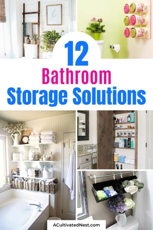 Bathroom Storage Solutions - 12 Clever Ideas You Need To Try
