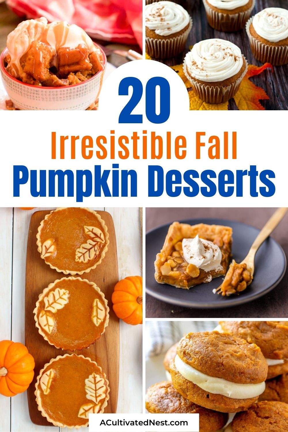 20 Completely Irresistible Pumpkin Desserts