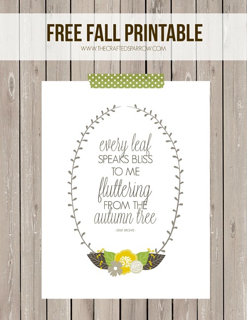 15 Fall Wall Art Printables Free Autumn Art Prints