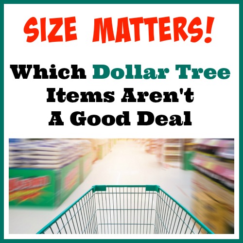 Do you shop at the dollar store? Check out my list to find which Dollar Tree items simply aren’t a deal so you can shop smarter! Money Saving Tips, Frugal Living, Living On A Budget, dollar stores #Frugalliving