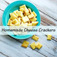 Homemade Cheese Crackers