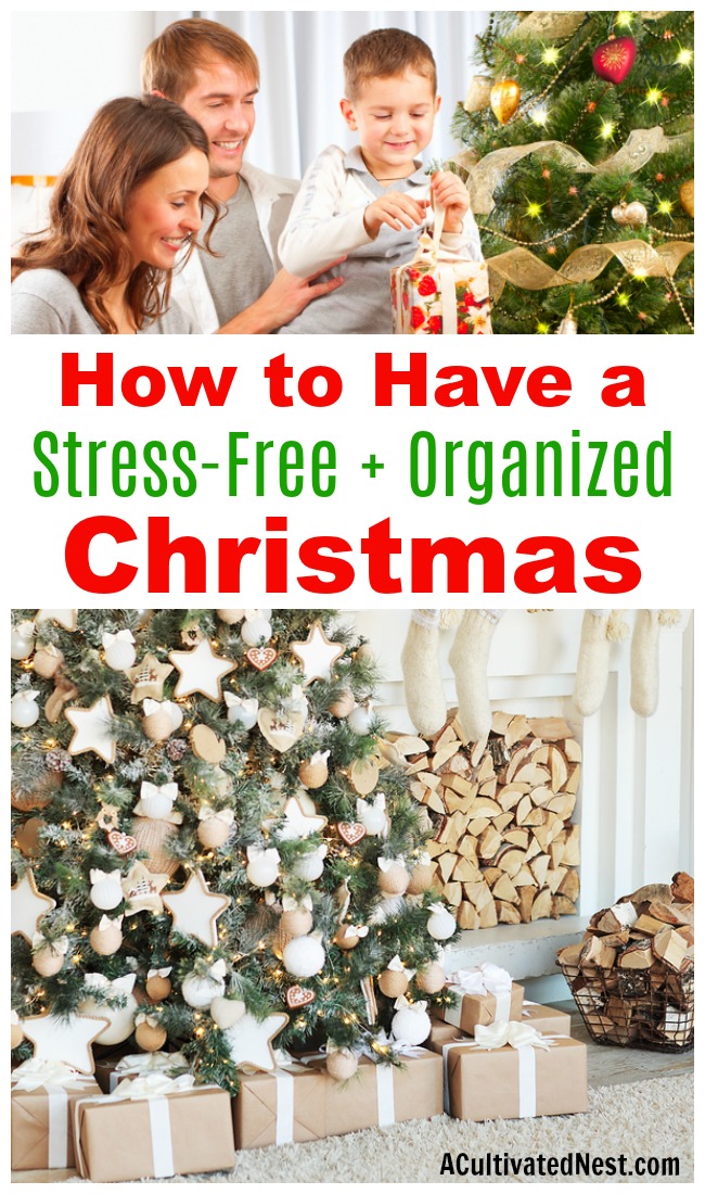 How To Get Organized For Christmas