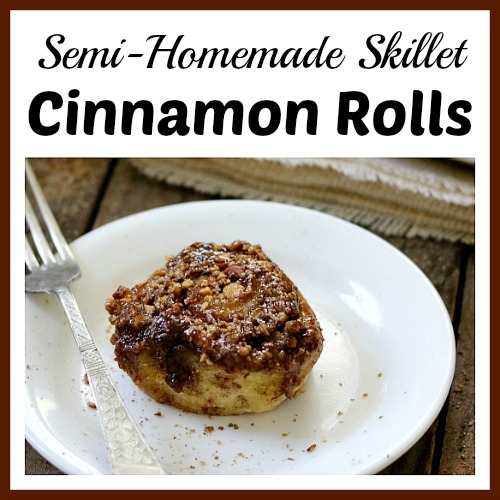 Skillet Cinnamon Rolls Recipe