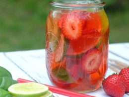 Refreshing Strawberry Lime Basil Infused Water A Cultivated Nest