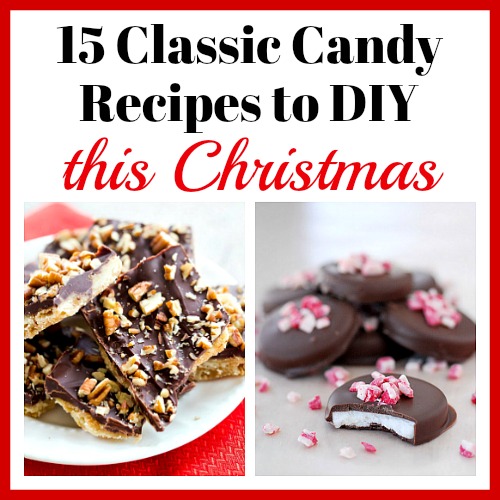 15 Classic Candy Recipes to DIY this Christmas- For a sweet treat this Christmas, make some of these 15 classic candy recipes! There are so many delicious candies to choose from! | #ChristmasRecipes #candyRecipes #dessert #dessertRecipes #ACultivatedNest