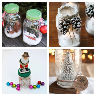 20 Creative DIY Mason Jar Christmas Decorations