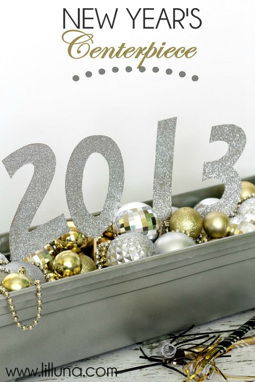 15 DIY New Year’s Eve Decor Ideas- A Cultivated Nest