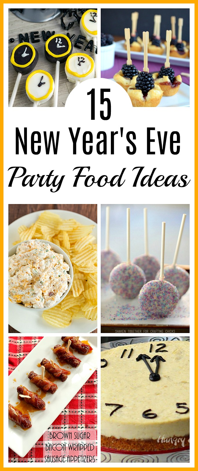 15 New Year 's Eve Party Food Ideas-breng het nieuwe jaar op de smakelijke manier met deze 15 heerlijke New Year' s Eve party food ideas! U en uw gasten zullen genieten van deze recepten! #Newyearseve #recipe # appetizer # partyFood