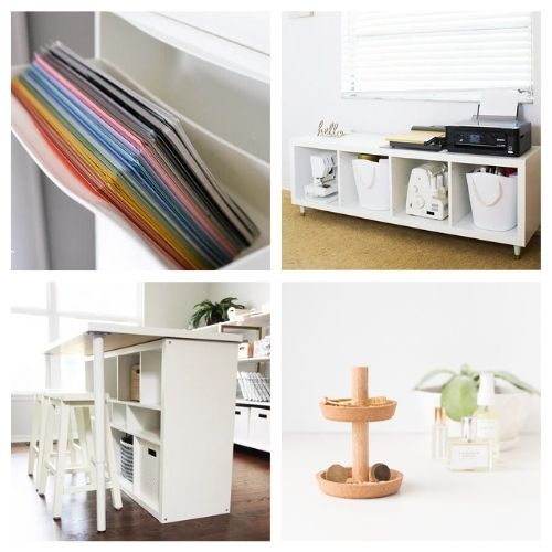 20 Clever IKEA DIY Organization Hacks- If you want to organize your home with IKEA products, but wish there were more styles and colors to choose from, then you need to check out these clever IKEA storage hacks! | diy IKEA organization, #organizingTips #homeOrganization #diyOrganization #organize #ACultivatedNest