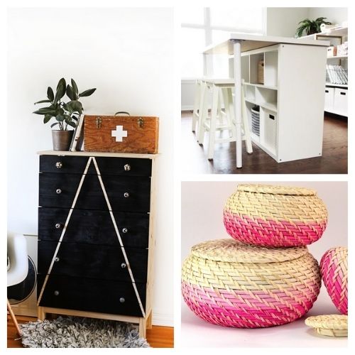 25+ Brilliant IKEA Hack Ideas for Home Organization