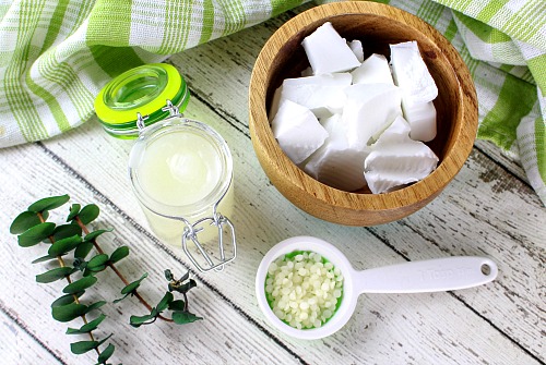 All Natural DIY Vapor Rub- The next time you have a cough or congestion, don't reach for the little blue jar of vapor rub. Instead, make my all natural DIY vapor rub, made with essential oils! It's so quick and easy to make! | natural cough solution, homemade health remedy, #diy #essentialOils #coldRemedy #healthRemedies