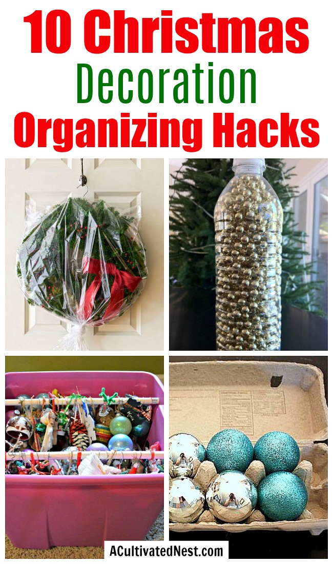 10 Christmas Decoration Storage Hacks